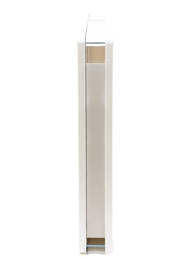 Dog Mate Lockable Large Dog Door (216) - Flap for Large Dogs and Cats, for UPVC, Wall and Wood, Securely Designed for Your Pets, White - Image 5